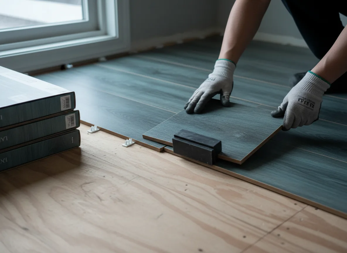 Luxury Vinyl Plank Installation company in Elgin, ND